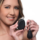 BANG! Egg Vibrator Black BANG! 10x Silicone Vibrating Egg at the Haus of Shag