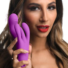 BANG! Rabbit Purple BANG! 10x Triple Rabbit Silicone Vibrator at the Haus of Shag