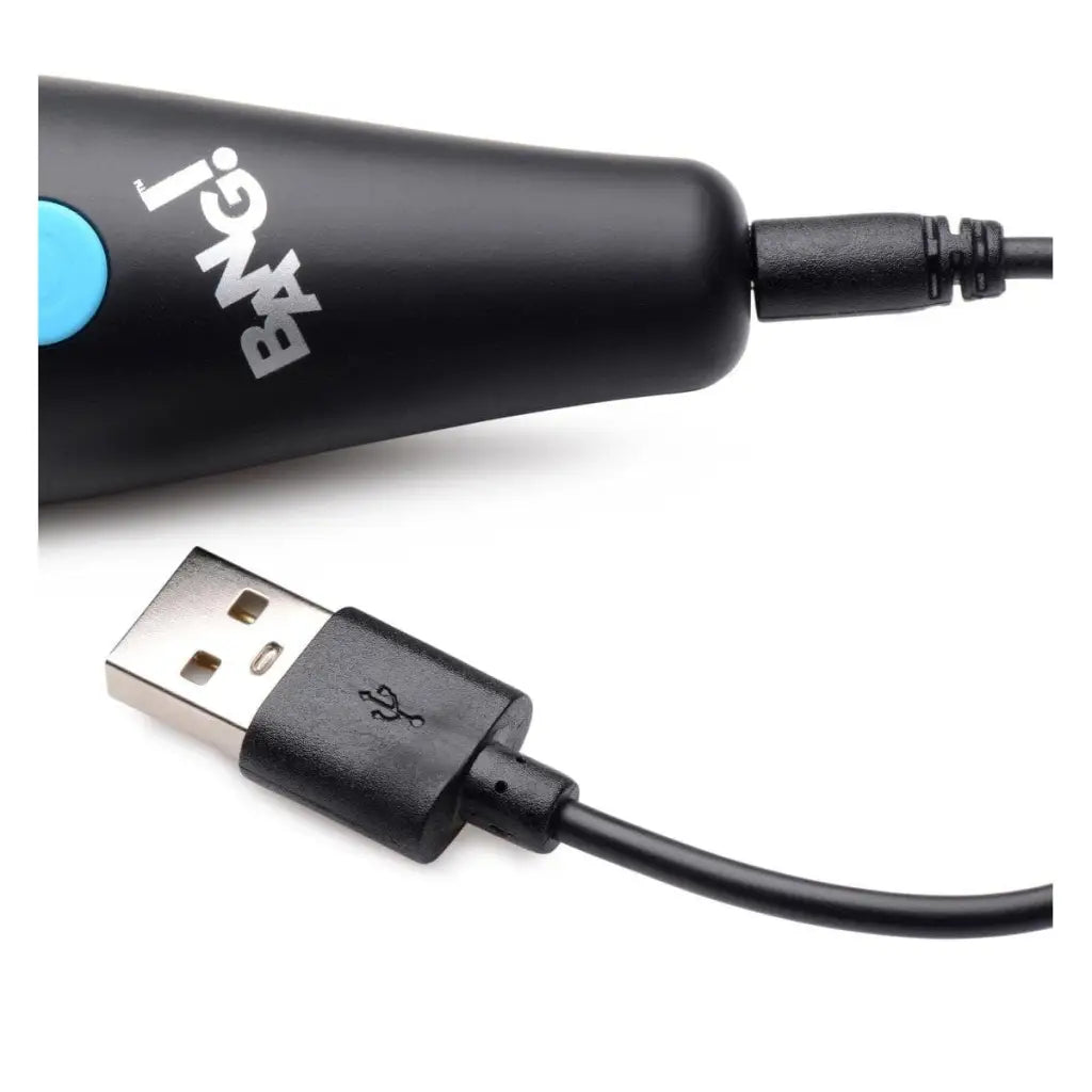 BANG! 10x Ultra Powerful Silicone Mini Wand with USB charging cable