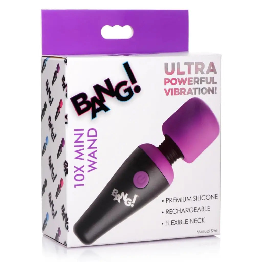 BANG! Wand BANG! 10x Ultra Powerful Silicone Mini Wand at the Haus of Shag