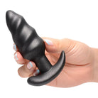 BANG! Powered Plug Black BANG! 25x Vibrating Silicone Swirl Plug With Remote Control at the Haus of Shag