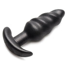 BANG! Powered Plug Black BANG! 25x Vibrating Silicone Swirl Plug With Remote Control at the Haus of Shag