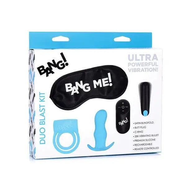 BANG! 28X Duo Blast kit with remote control cock ring and butt plug for couples