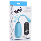 BANG! Egg Vibrator BANG! 28X Remote Control Silicone Plush Egg at the Haus of Shag