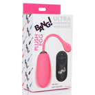 BANG! Egg Vibrator BANG! 28X Remote Control Silicone Plush Egg at the Haus of Shag