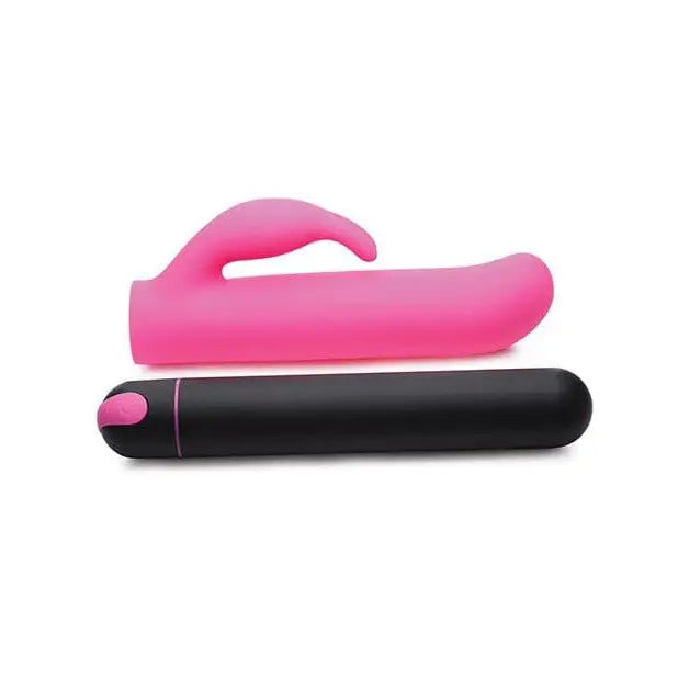 BANG! Rabbit Pink BANG! 3 Speed XL Bullet and Silicone Rabbit Sleeve at the Haus of Shag