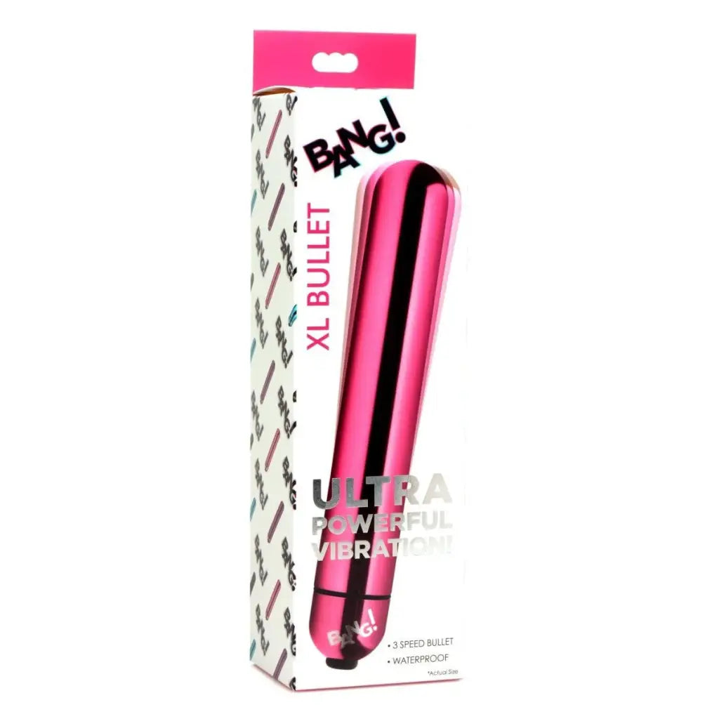 BANG! Plain Vibrator BANG! 3-Speed XL Vibrating Metallic Bullet at the Haus of Shag