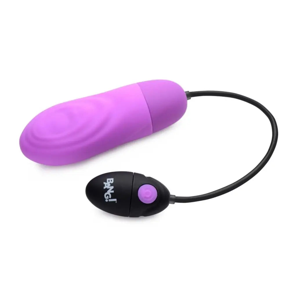 BANG! Bullet BANG! 7x Pulsing Rechargeable Silicone Vibrator at the Haus of Shag