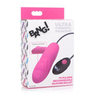 BANG! 7x Pulsing Rechargeable Silicone Vibrator - Pink, with Pulsing Action and Rechargeable Battery