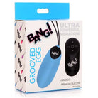 BANG! Egg Vibrator Blue BANG! Silicone Egg with Wireless Remote at the Haus of Shag