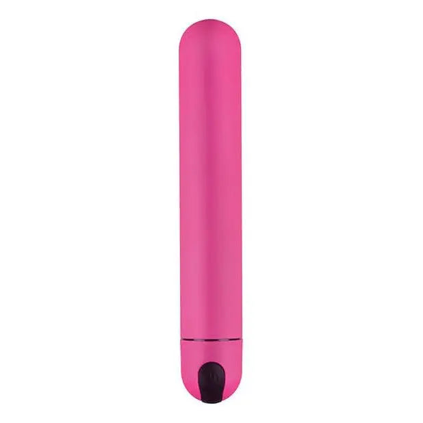 BANG! XL Bullet Vibrator - Pink, cylindrical, ABS plastic with rounded tip and black base button