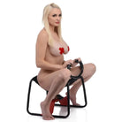 LoveBotz Thrusting Machine Bangin Bench Ez-ride Sex Stool With Handles at the Haus of Shag