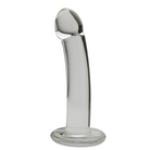 Basic Curve 6in - Clear - Realistic Dildo