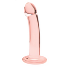 Basic Curve 6in - Pink - Realistic Dildo