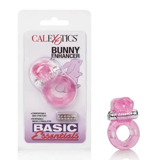 CalExotics Stimulators Basic Essentials Bunny Enhancer - Pink at the Haus of Shag