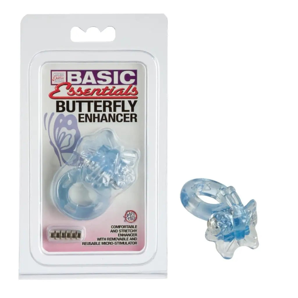 CalExotics Sextoys for Couples Basic Essentials Butterfly Enhancer at the Haus of Shag