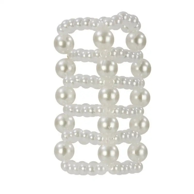 CalExotics Sextoys for Couples Basic Essentials Pearl Stroker Beads Large at the Haus of Shag