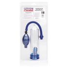 CalExotics Penis Enhancement Basic Essentials Pump - Blue at the Haus of Shag