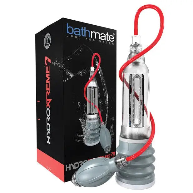 Bathmate Hydroxtreme male enhancement Hydropump with packaging and accessories