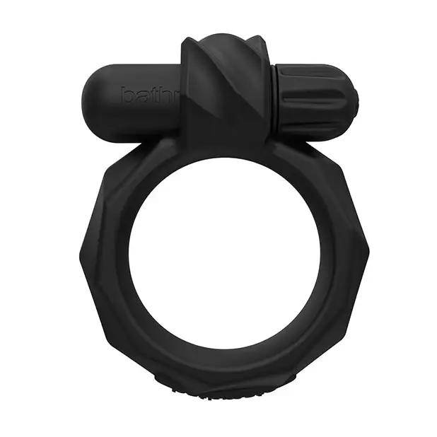 Bathmate Maximus 55 Vibrating Cock & Ball Ring - Black - Cock Ring