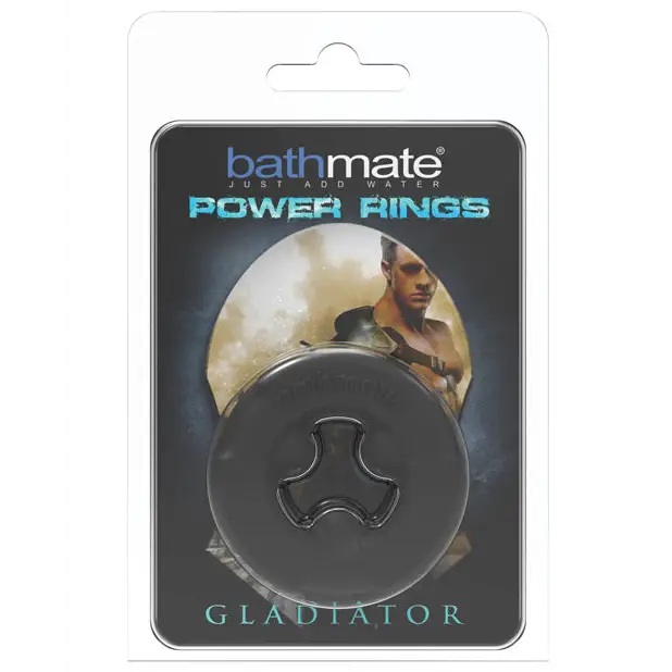 Bathmate Power Rings - Gladiator - Black - Cock Ring