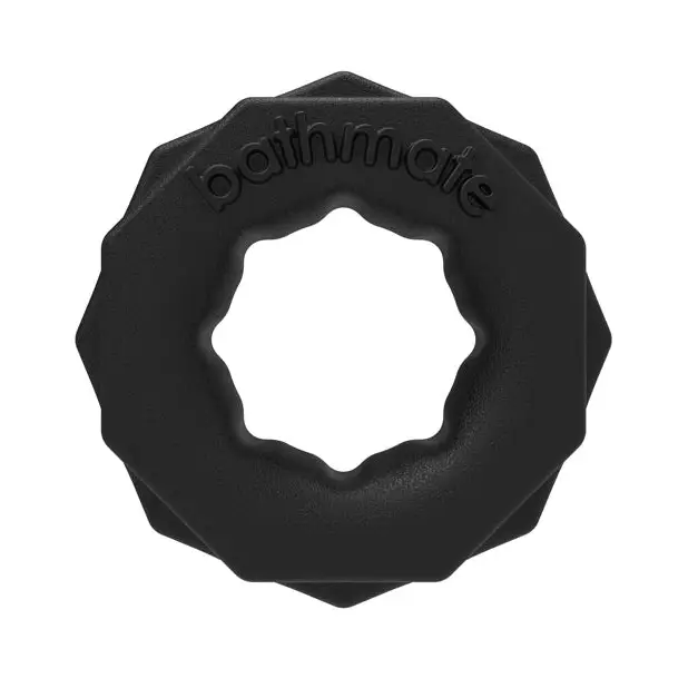 Bathmate Power Rings - Spartan - Black - Cock Ring