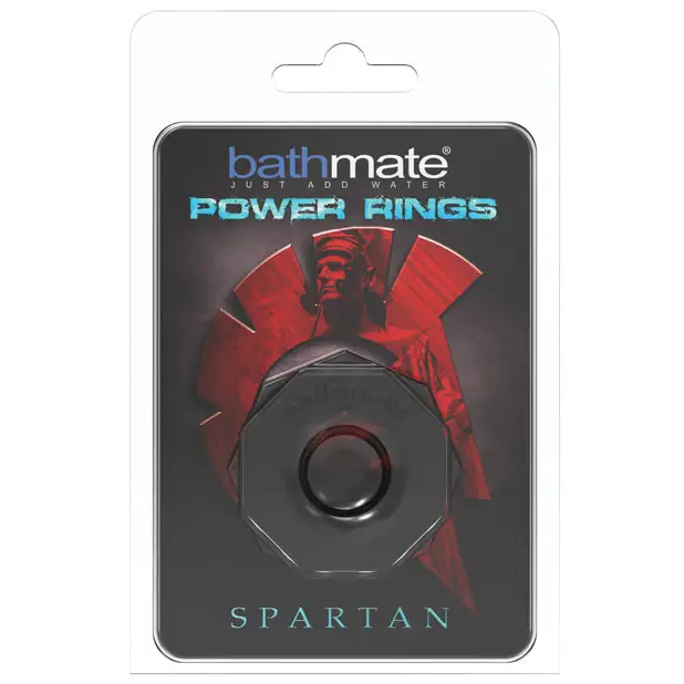 Bathmate Power Rings - Spartan - Black - Cock Ring