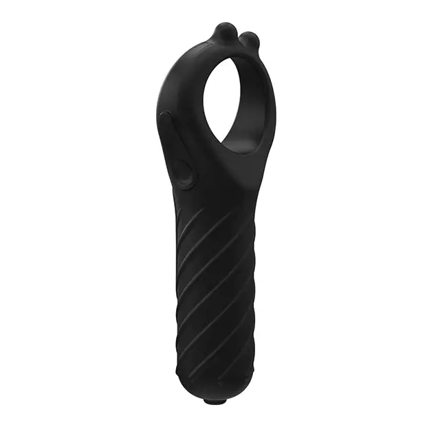 Bathmate Vibe Edge Vibrating Glands Tickler - Black - Glans Vibrator