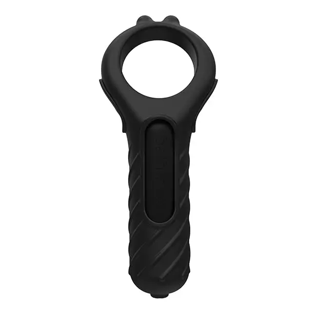 Bathmate Vibe Edge Vibrating Glands Tickler - Black - Glans Vibrator