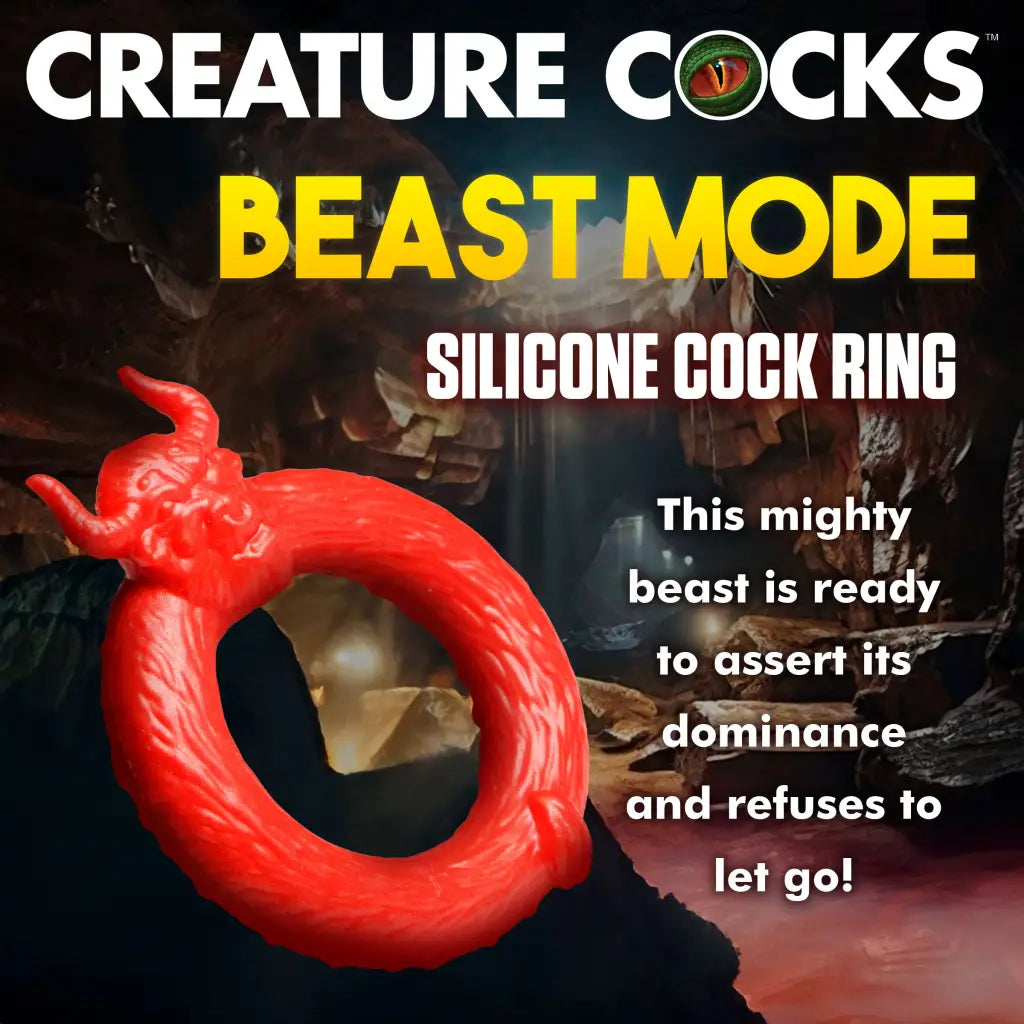 Beast Mode Silicone Cock Ring - Cock Ring