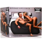 Bedroom Bliss Bondage Love Couch - Black - Dungeon Furniture