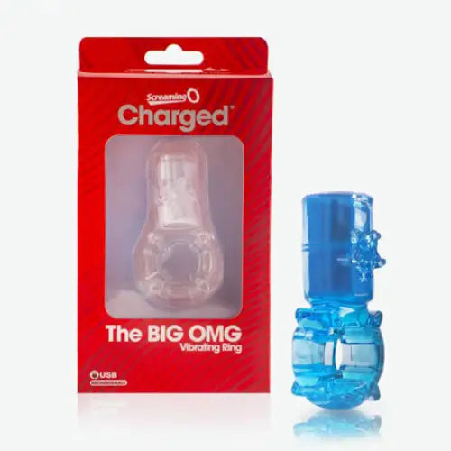 Big OMG Vibrating Ring - Clear - Cock Ring