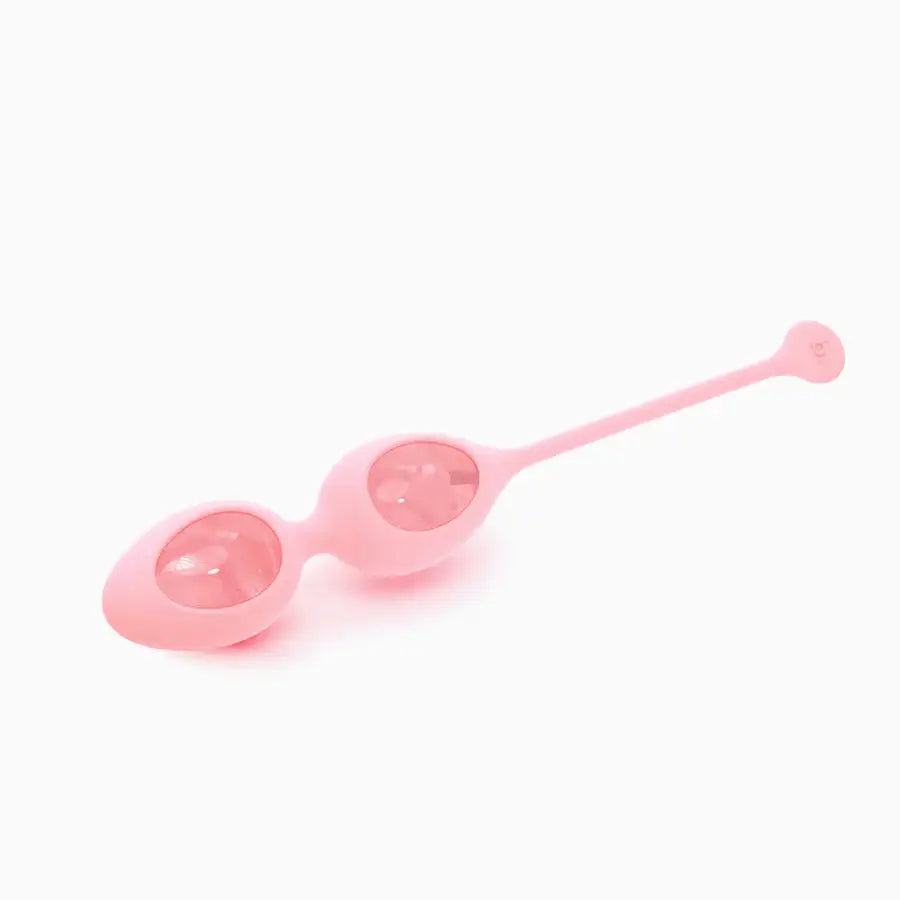 biird. Yonii Set of 2 Quartz Yoni Eggs - Pink - Kegel Balls