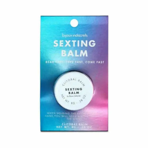 Bijoux Indiscrets Clitherapy Sexting Clitoral Balm -.28 oz. - Clitoral Stimulant