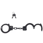 Black Single Lock Handcuffs - Cuffs