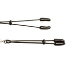 Black Tweezer Clamp Black W/beads - Nipple Clamp