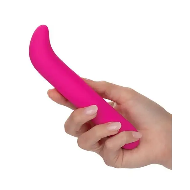 CalExotics Vibrator Bliss Liquid Silicone G Vibe - Pink at the Haus of Shag