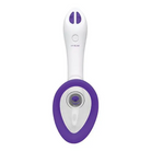 Purple and white headphones on display - Bloom Intimate Body Automatic Vibrating Pump