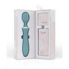 Bloom The Orchid Wand Vibrator - Teal - Wand