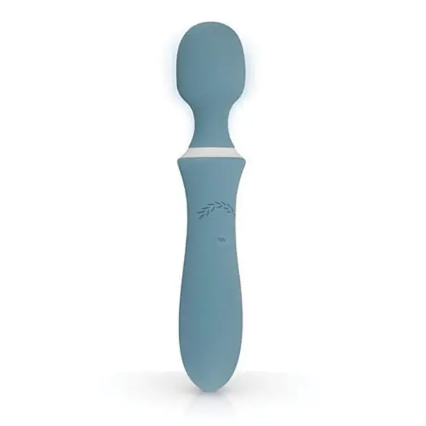 Bloom The Orchid Wand Vibrator - Teal - Wand