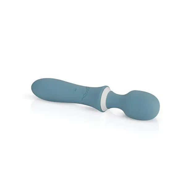 Bloom The Orchid Wand Vibrator - Teal - Wand