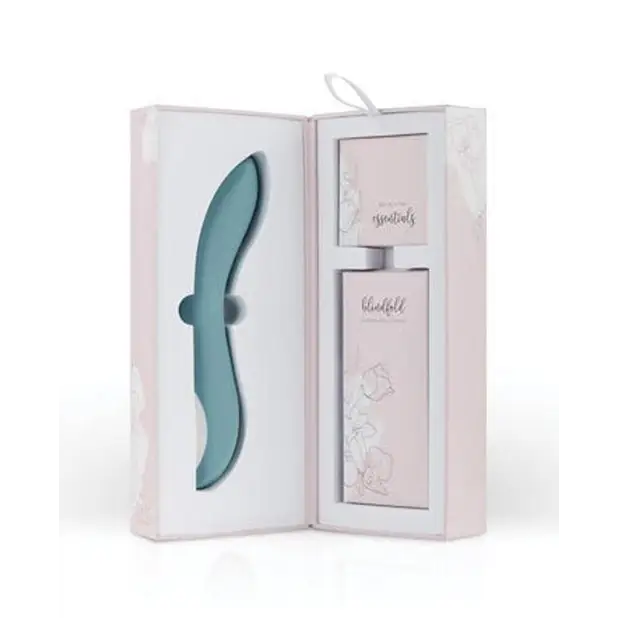 Bloom The Rose G-spot Vibrator - Teal - Plain Vibrator