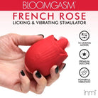 Bloomgasm Stimulators Red Bloomgasm 10x French Rose Licking And Vibrating Stimulator at the Haus of Shag