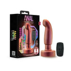 Anal Adventures Matrix By Blush Bionic Plug with Remote - Copper - Powered Butt Plug