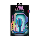 Anal Adventures Matrix By Blush The Nebula Plug Vibrating Inner Ball Plug - Blue - Butt Plug