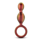 Anal Adventures Matrix By Blush Silicone Duo Loop Plug - Copper - Anal Beads