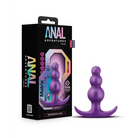 Anal Adventures Matrix By Blush The Supernova Beaded Plug - Purple - Butt Plug