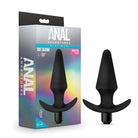 Blush Anal Adventures silicone vibrating plug with Puria™ platinum cured vibration bullet