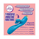 Blush Aria Arousing AF Rabbit Vibrator - Blue - Rabbit