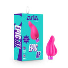 Blush Aria Epic AF Rechargeable Silicone Mini Vibrator - Pink - Plain Vibrator